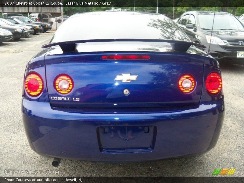 Laser Blue Metallic / Gray 2007 Chevrolet Cobalt LS Coupe