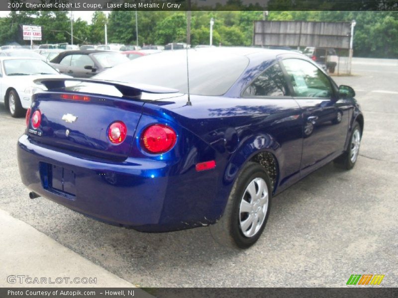 Laser Blue Metallic / Gray 2007 Chevrolet Cobalt LS Coupe