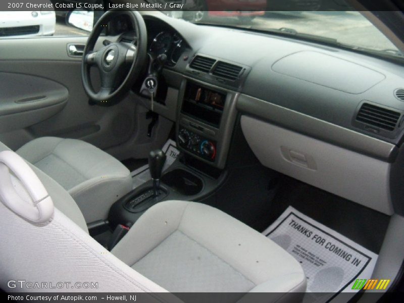 Laser Blue Metallic / Gray 2007 Chevrolet Cobalt LS Coupe