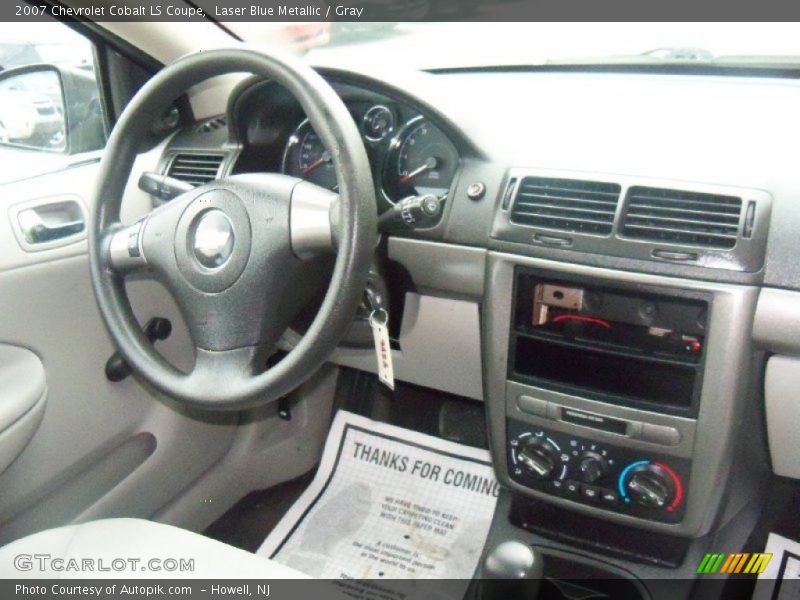 Laser Blue Metallic / Gray 2007 Chevrolet Cobalt LS Coupe