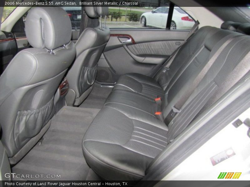 Rear Seat of 2006 S 55 AMG Sedan