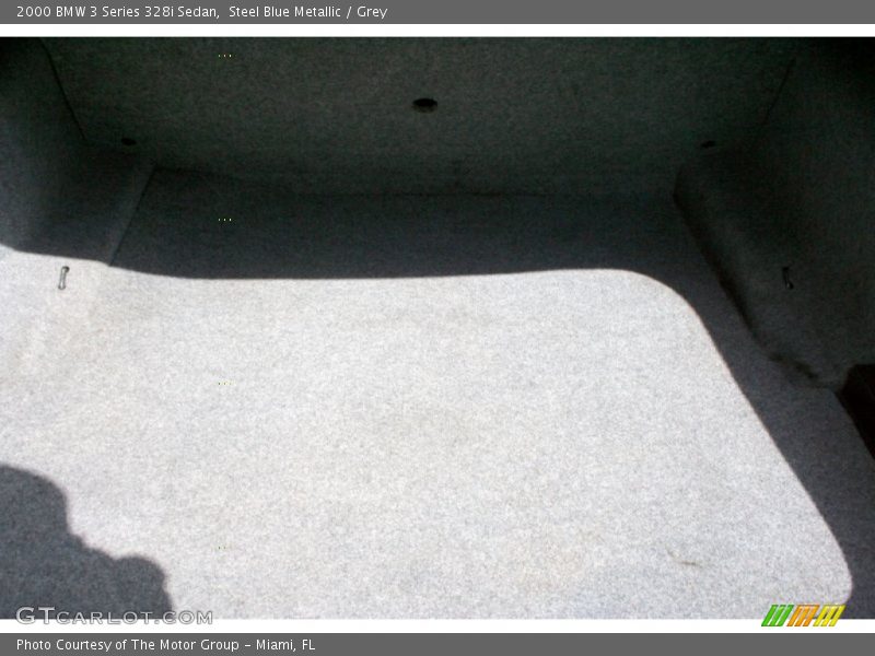 Steel Blue Metallic / Grey 2000 BMW 3 Series 328i Sedan