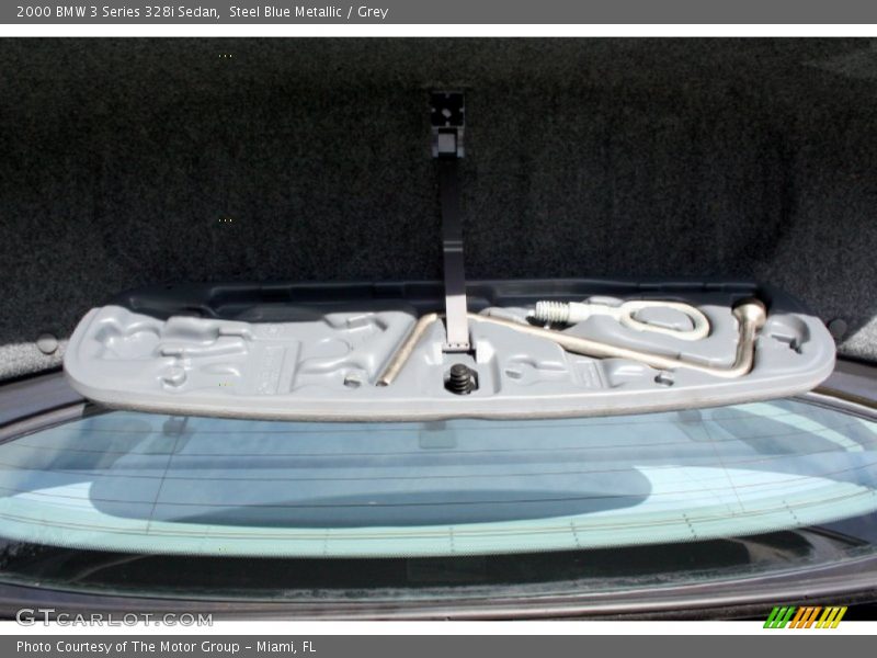 Steel Blue Metallic / Grey 2000 BMW 3 Series 328i Sedan