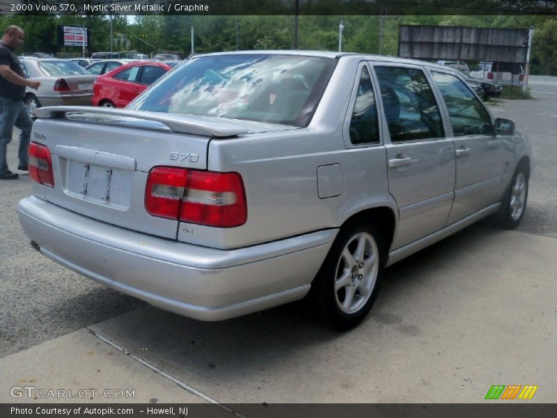 Mystic Silver Metallic / Graphite 2000 Volvo S70