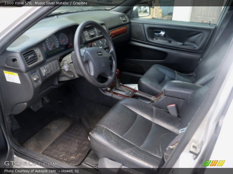 Mystic Silver Metallic / Graphite 2000 Volvo S70