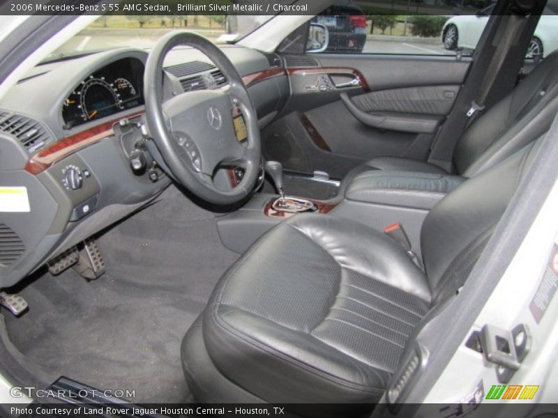  2006 S 55 AMG Sedan Charcoal Interior