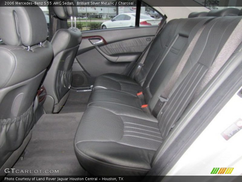 Rear Seat of 2006 S 55 AMG Sedan