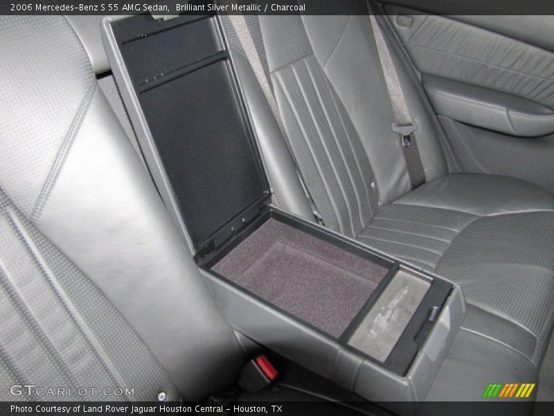 Brilliant Silver Metallic / Charcoal 2006 Mercedes-Benz S 55 AMG Sedan
