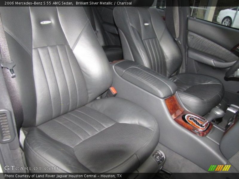 Front Seat of 2006 S 55 AMG Sedan