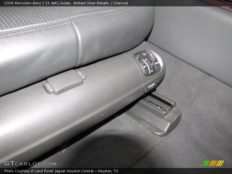 Brilliant Silver Metallic / Charcoal 2006 Mercedes-Benz S 55 AMG Sedan