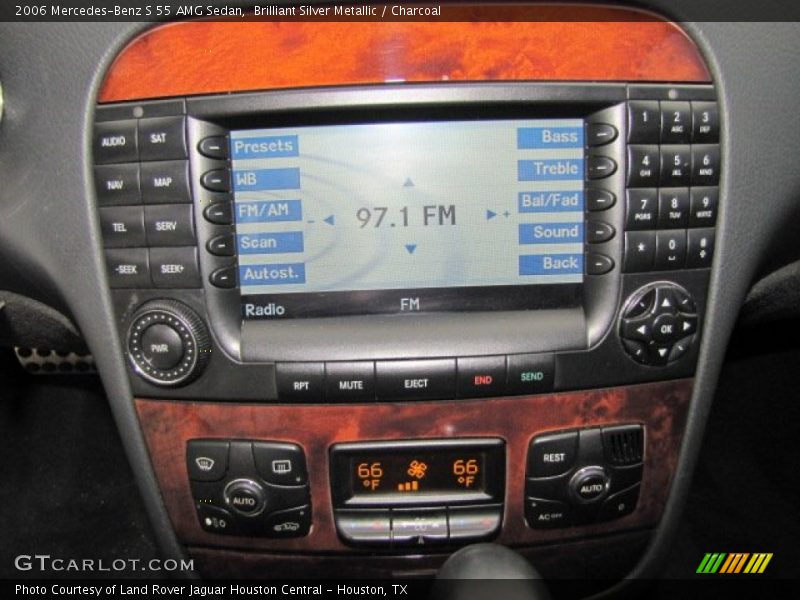 Controls of 2006 S 55 AMG Sedan