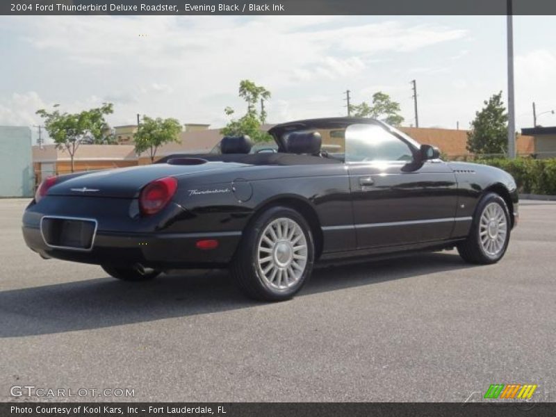 Evening Black / Black Ink 2004 Ford Thunderbird Deluxe Roadster