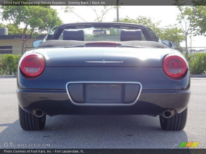 Evening Black / Black Ink 2004 Ford Thunderbird Deluxe Roadster