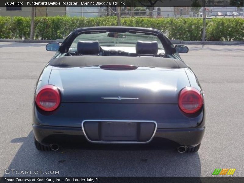 Evening Black / Black Ink 2004 Ford Thunderbird Deluxe Roadster