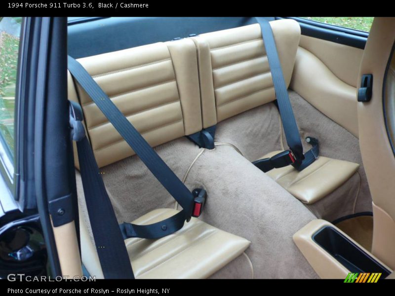 Rear Seat of 1994 911 Turbo 3.6