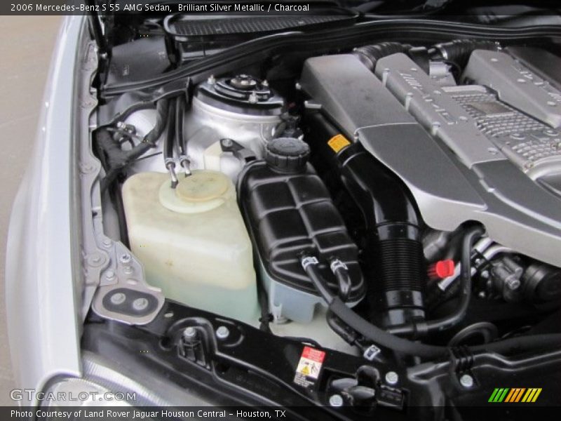  2006 S 55 AMG Sedan Engine - 5.5 Liter Supercharged AMG SOHC 24-Valve V8