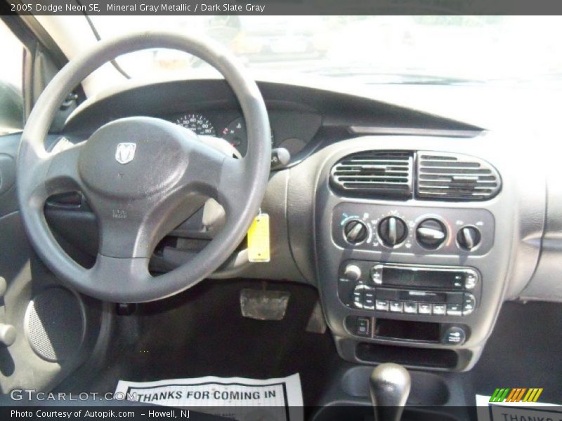 Mineral Gray Metallic / Dark Slate Gray 2005 Dodge Neon SE