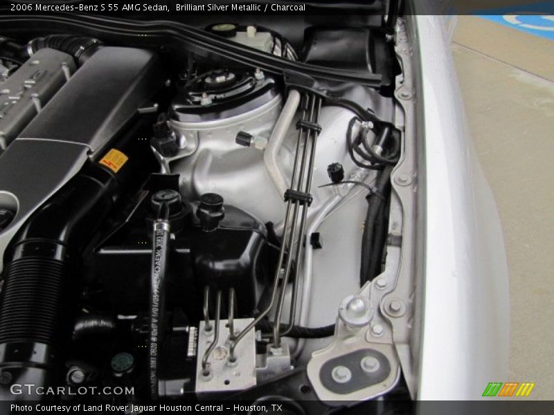  2006 S 55 AMG Sedan Engine - 5.5 Liter Supercharged AMG SOHC 24-Valve V8