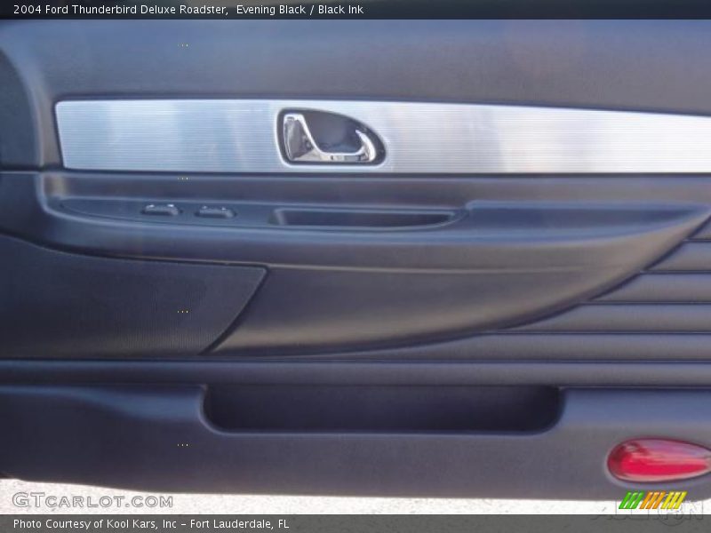 Evening Black / Black Ink 2004 Ford Thunderbird Deluxe Roadster
