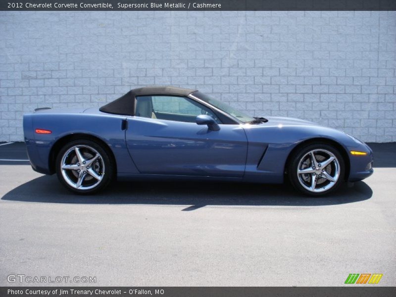  2012 Corvette Convertible Supersonic Blue Metallic