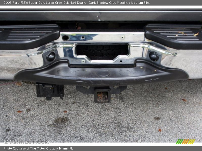 Dark Shadow Grey Metallic / Medium Flint 2003 Ford F350 Super Duty Lariat Crew Cab 4x4 Dually