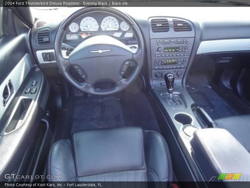 Evening Black / Black Ink 2004 Ford Thunderbird Deluxe Roadster