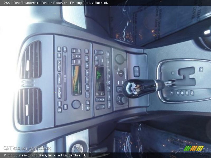 Evening Black / Black Ink 2004 Ford Thunderbird Deluxe Roadster