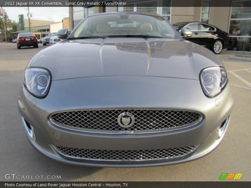 Lunar Grey Metallic / Ivory/Oyster 2012 Jaguar XK XK Convertible