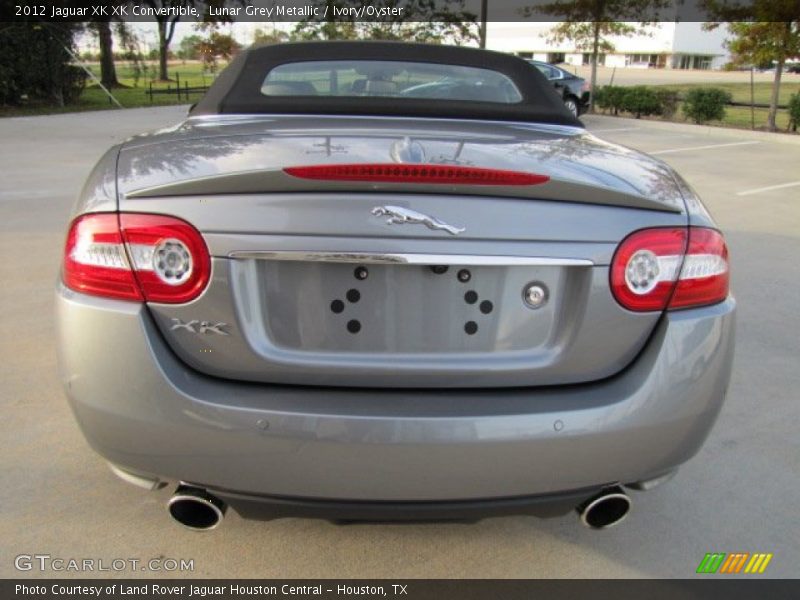 Lunar Grey Metallic / Ivory/Oyster 2012 Jaguar XK XK Convertible