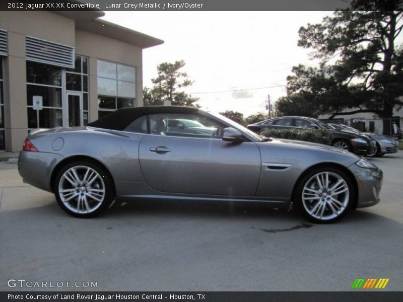 Lunar Grey Metallic / Ivory/Oyster 2012 Jaguar XK XK Convertible