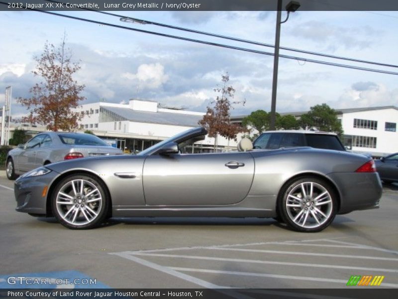 Lunar Grey Metallic / Ivory/Oyster 2012 Jaguar XK XK Convertible