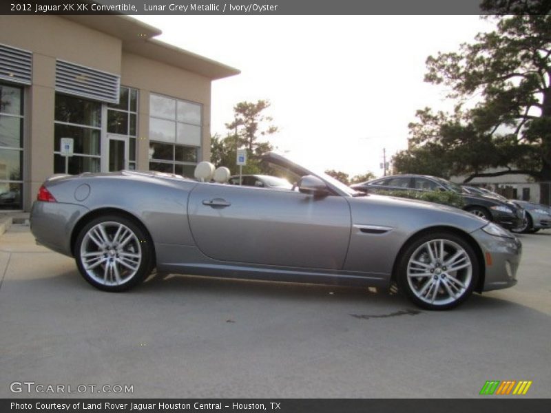 Lunar Grey Metallic / Ivory/Oyster 2012 Jaguar XK XK Convertible