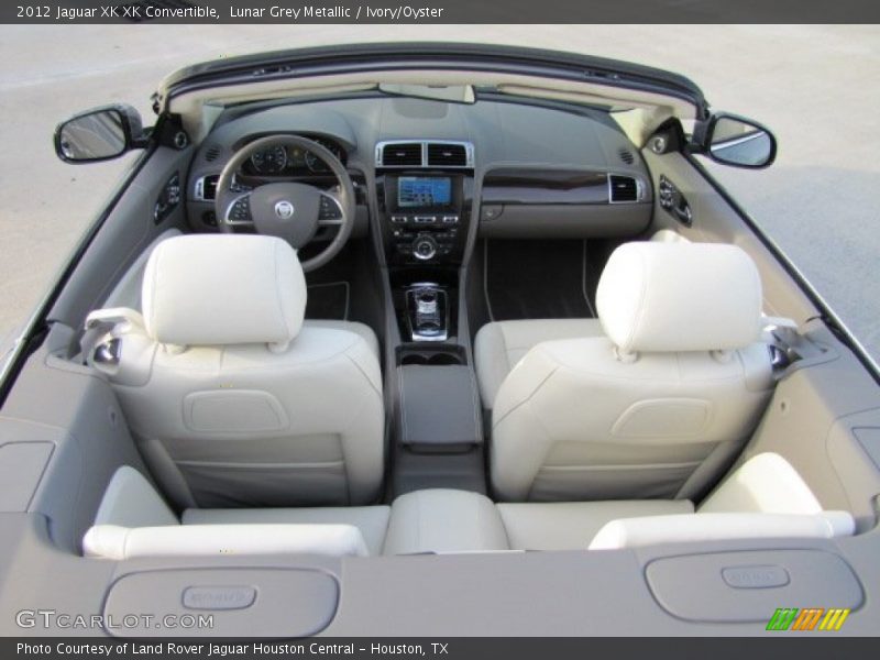Lunar Grey Metallic / Ivory/Oyster 2012 Jaguar XK XK Convertible