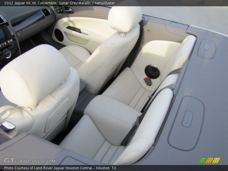 Lunar Grey Metallic / Ivory/Oyster 2012 Jaguar XK XK Convertible