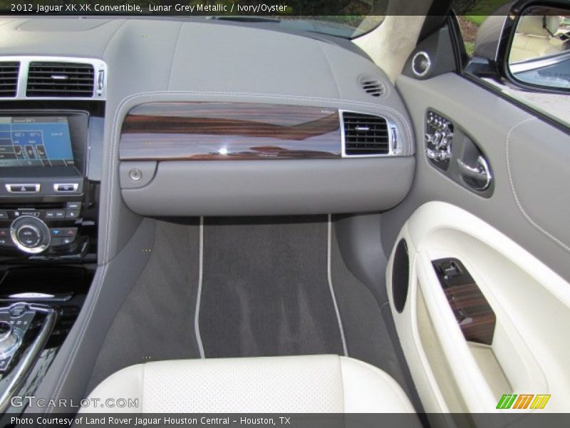 Lunar Grey Metallic / Ivory/Oyster 2012 Jaguar XK XK Convertible