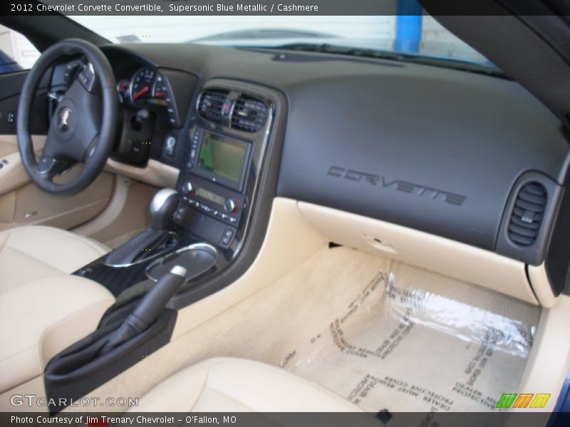 Dashboard of 2012 Corvette Convertible
