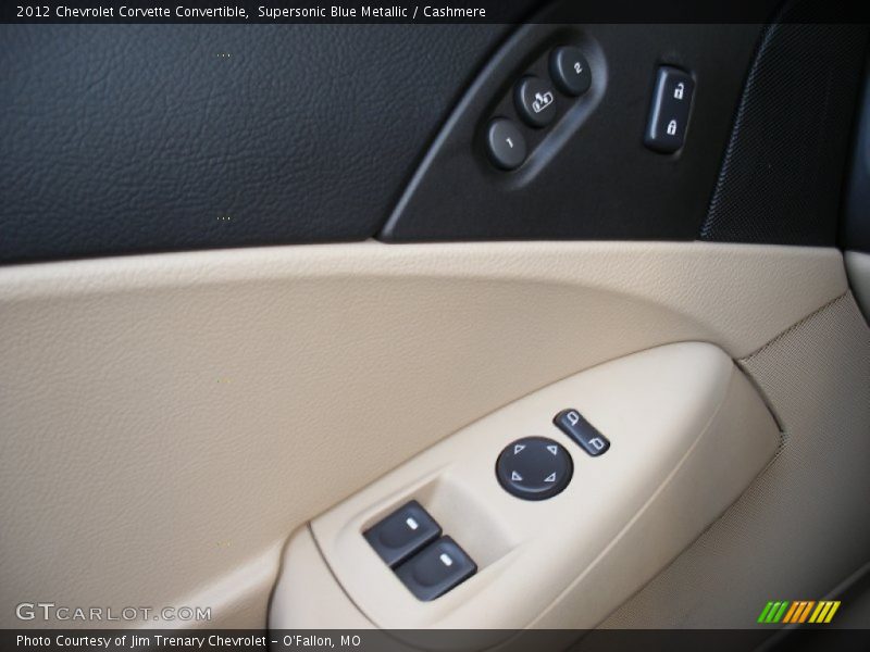 Controls of 2012 Corvette Convertible