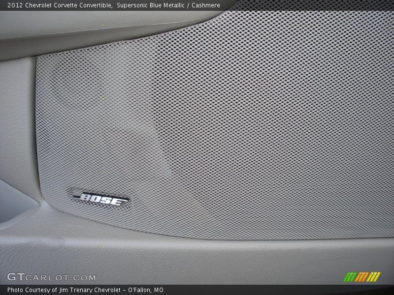 Audio System of 2012 Corvette Convertible