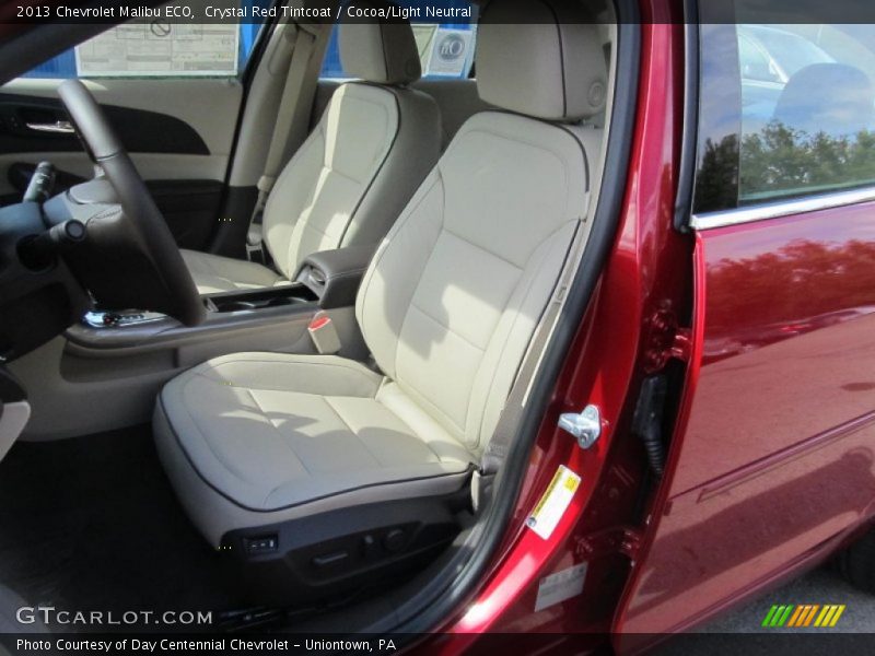 Front Seat of 2013 Malibu ECO