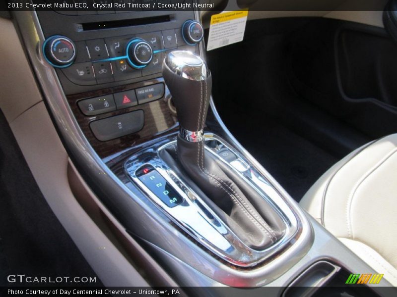  2013 Malibu ECO 6 Speed Automatic Shifter