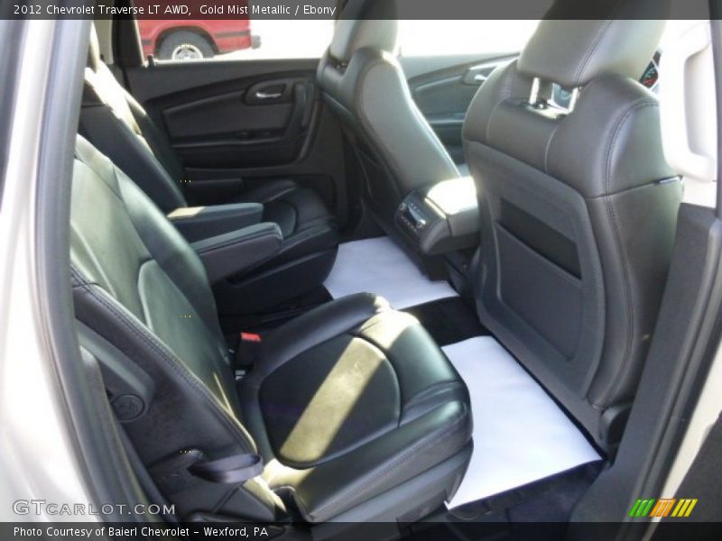 Gold Mist Metallic / Ebony 2012 Chevrolet Traverse LT AWD