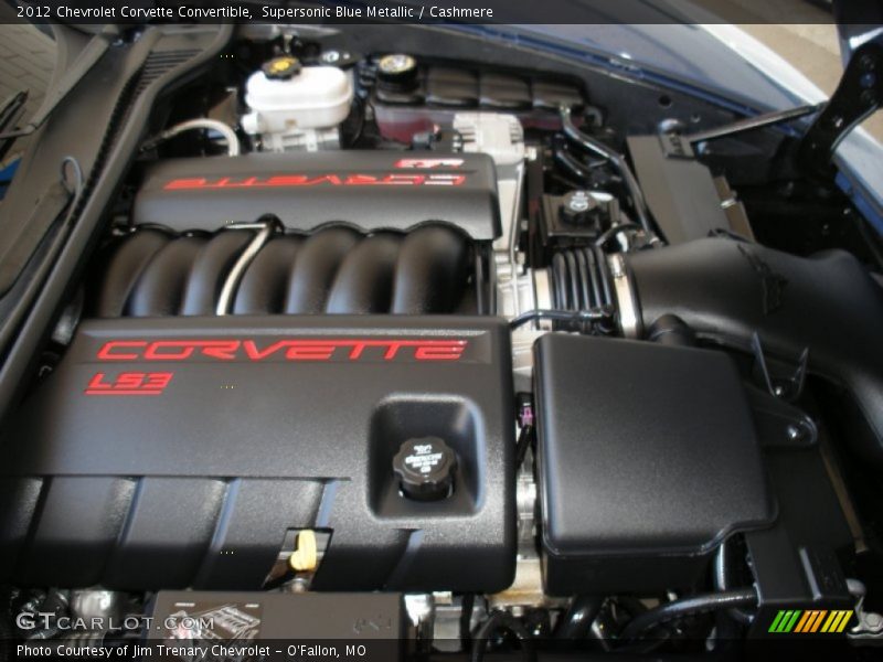  2012 Corvette Convertible Engine - 6.2 Liter OHV 16-Valve LS3 V8