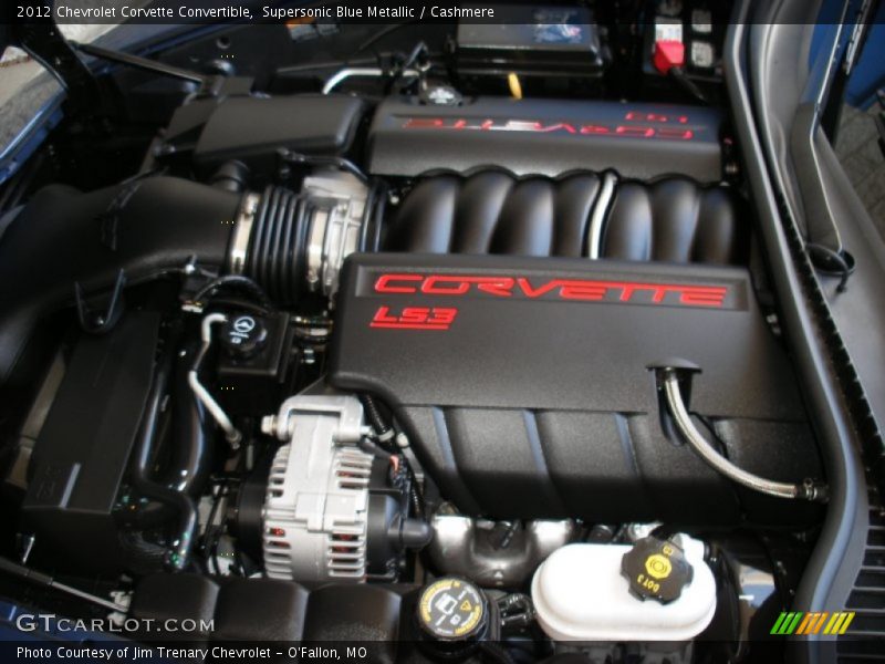  2012 Corvette Convertible Engine - 6.2 Liter OHV 16-Valve LS3 V8
