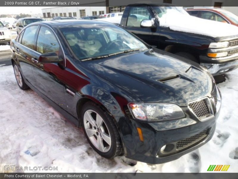 Panther Black / Onyx 2009 Pontiac G8 GT