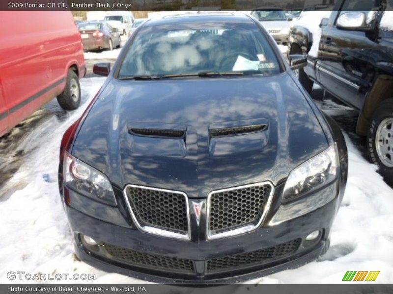 Panther Black / Onyx 2009 Pontiac G8 GT