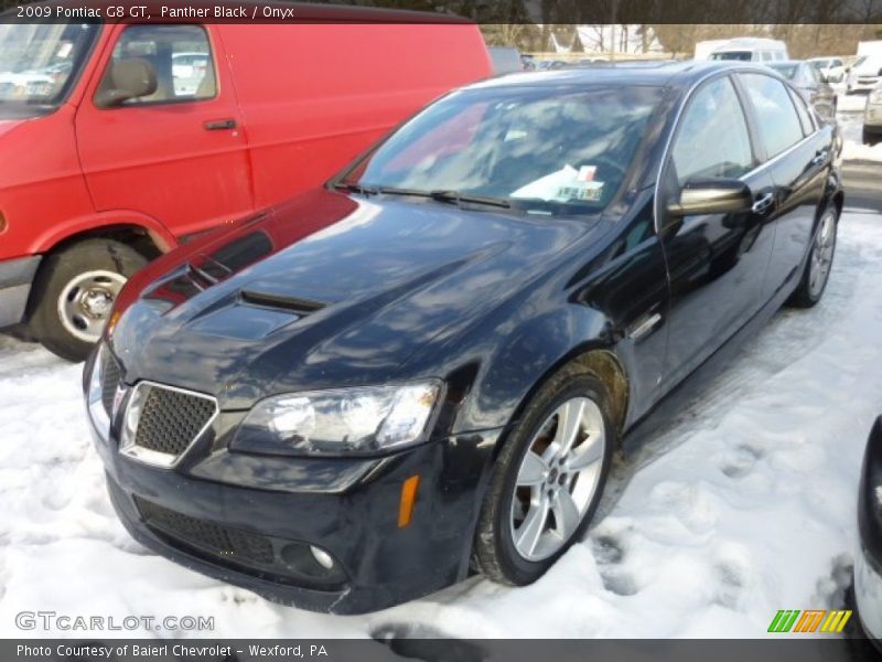 Panther Black / Onyx 2009 Pontiac G8 GT