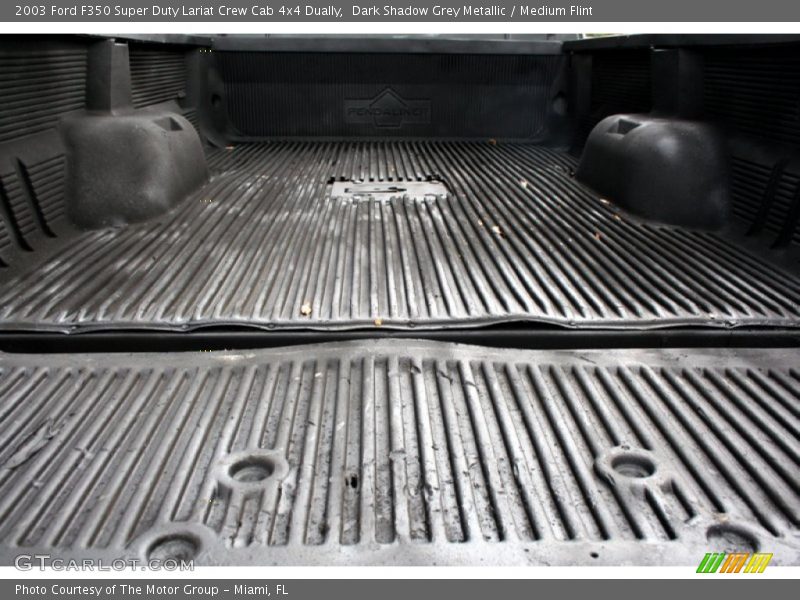 Dark Shadow Grey Metallic / Medium Flint 2003 Ford F350 Super Duty Lariat Crew Cab 4x4 Dually