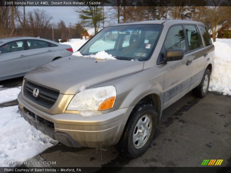 Desert Rock Metallic / Saddle 2005 Honda Pilot LX 4WD