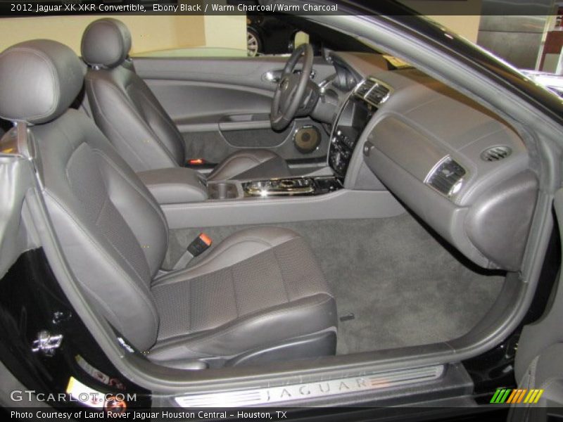 Ebony Black / Warm Charcoal/Warm Charcoal 2012 Jaguar XK XKR Convertible