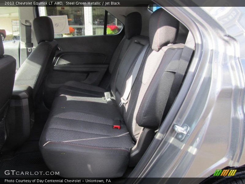 Steel Green Metallic / Jet Black 2013 Chevrolet Equinox LT AWD